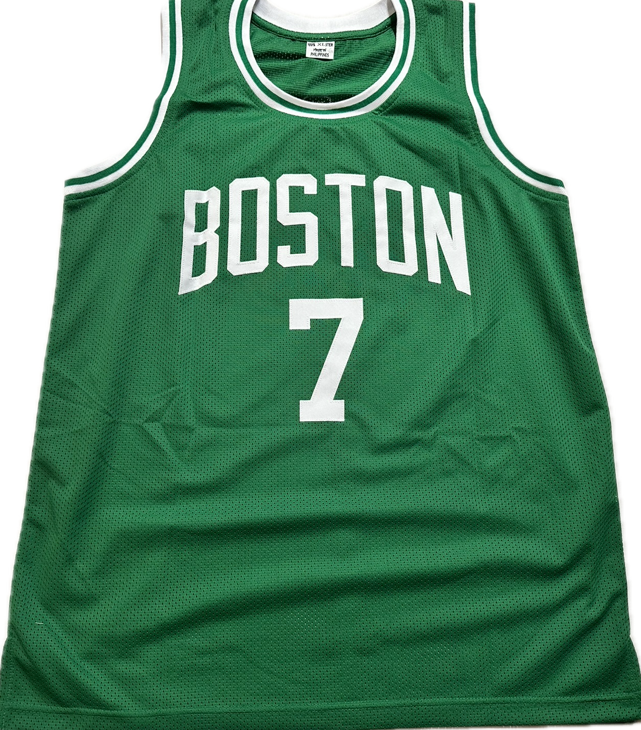 Dee Brown Autographed Boston Custom Basketball Jersey (JSA)