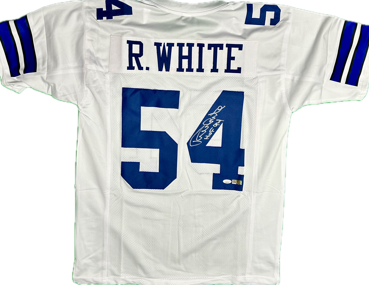 Randy White Signed Dallas White Football Jersey (PIA/JSA)