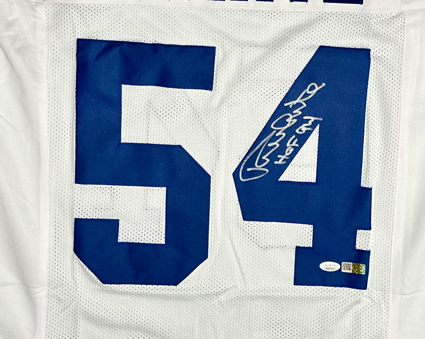 Randy White Signed Dallas White Football Jersey (PIA/JSA)