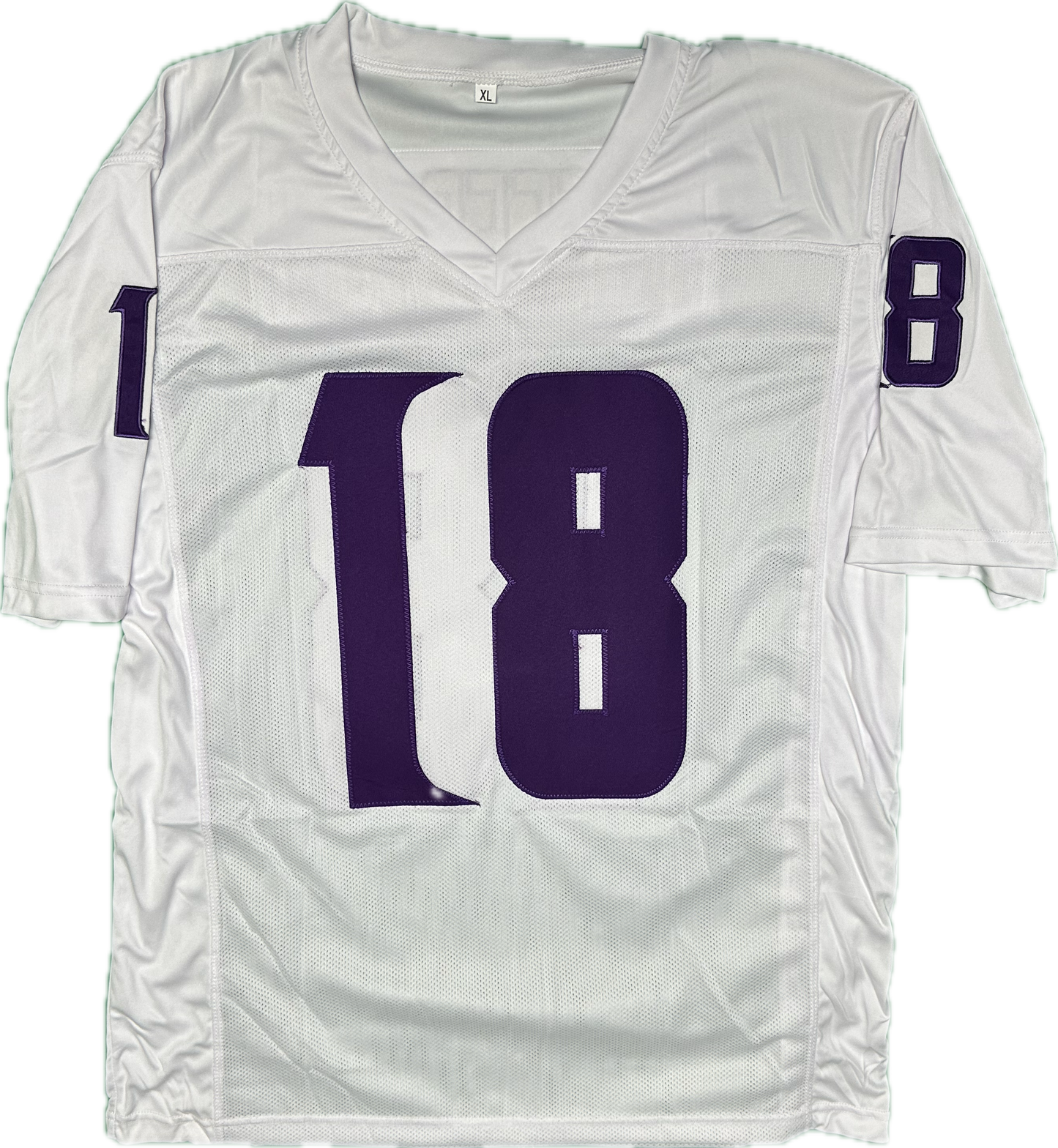 Justin Jefferson Signed Custom White Minnesota Football Jersey (JSA)