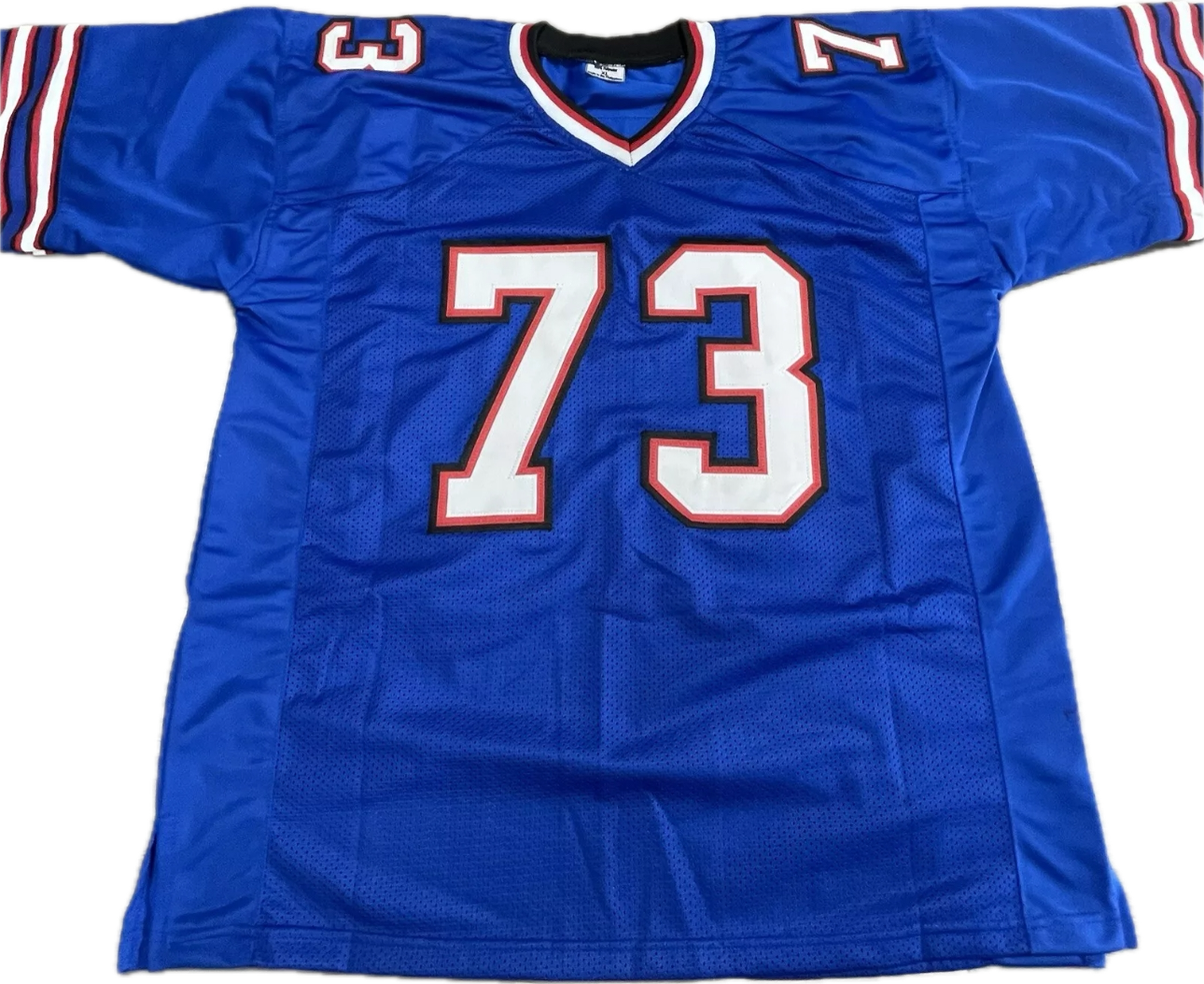 Dion Dawkins Custom Buffalo Autographed Football Jersey (PIA/JSA)