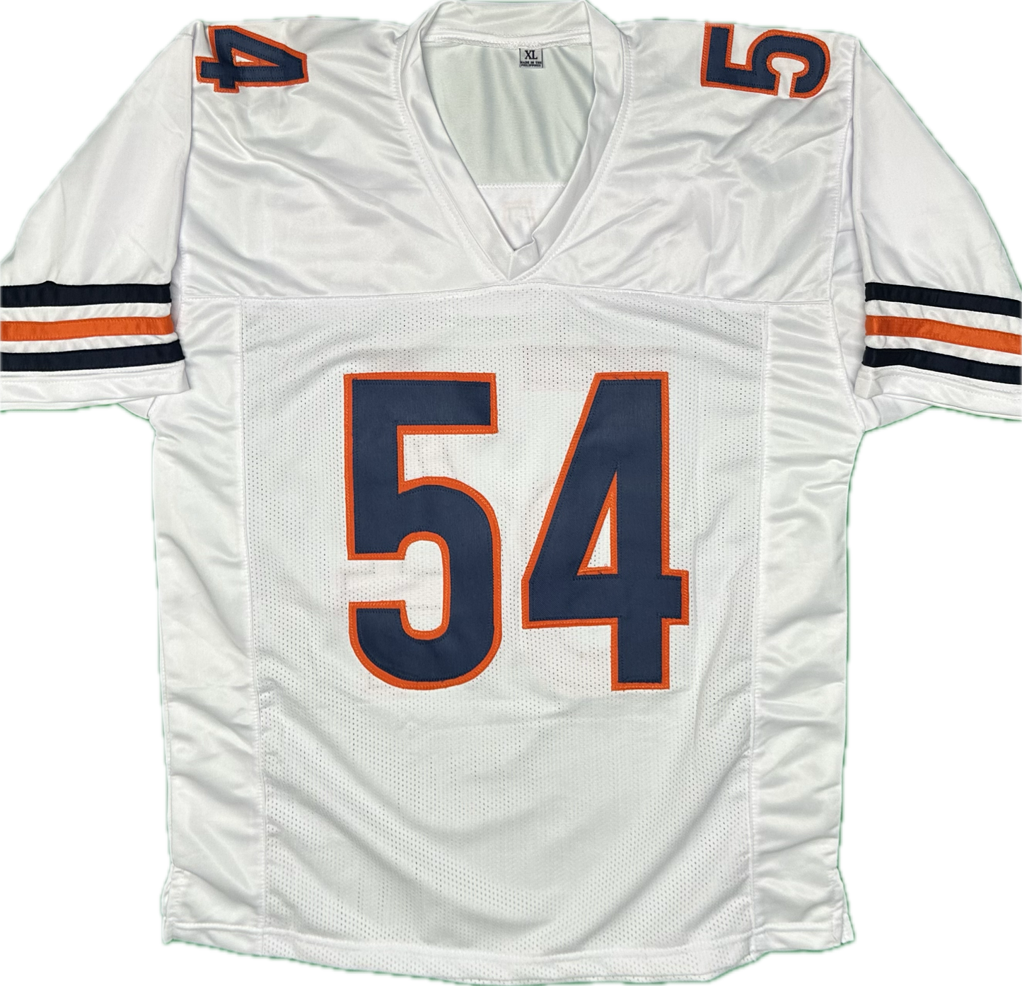 Brian Urlacher Signed Custom Chicago White Jersey (JSA)