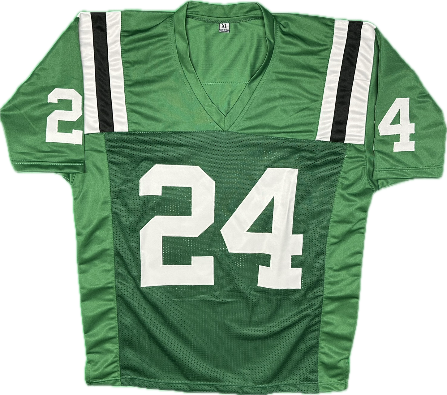 Darrelle Revis Autographed Custom New York Football Green Jersey (JSA)