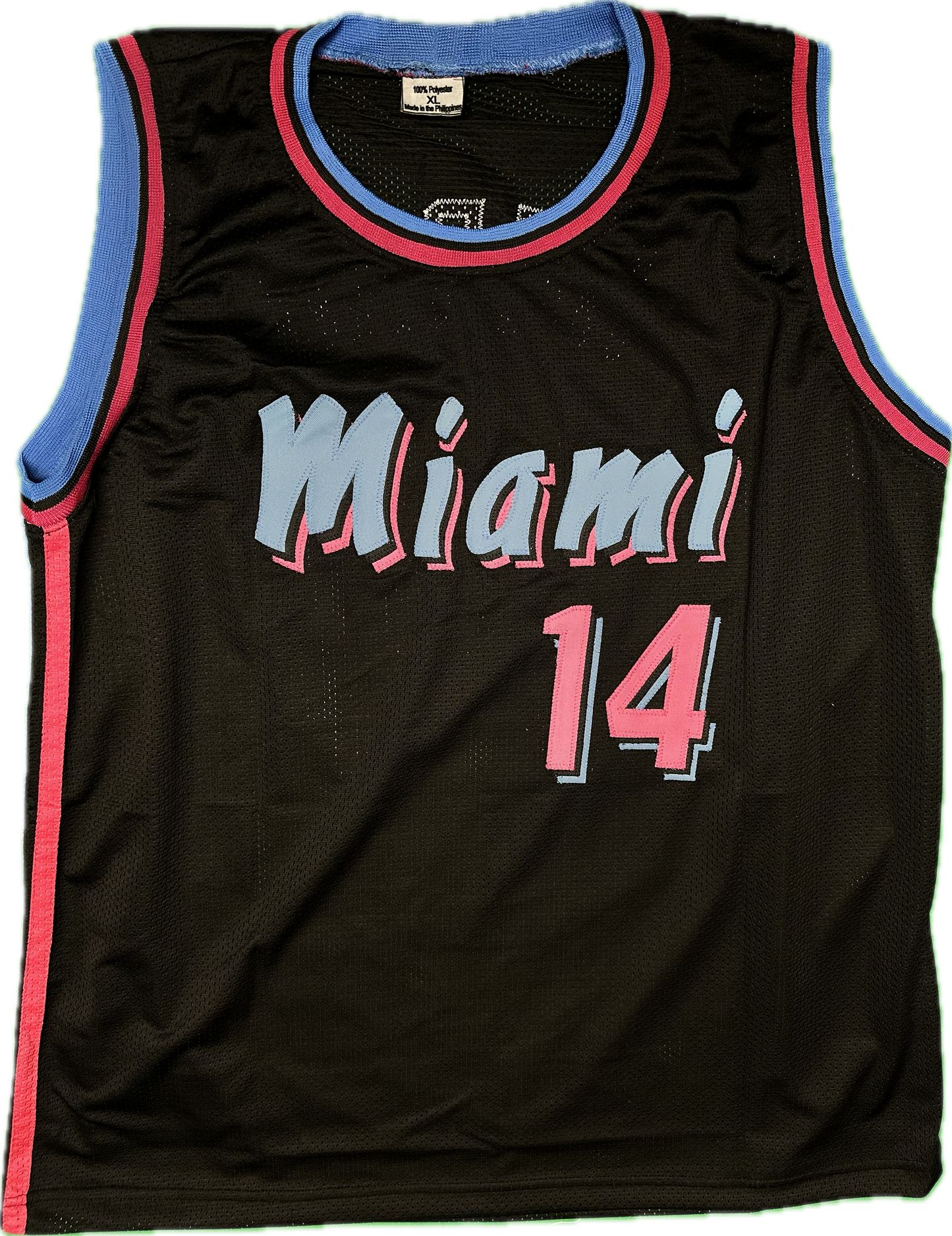 Tyler Herro Autographed Custom Black Miami Basketball Jersey PIA