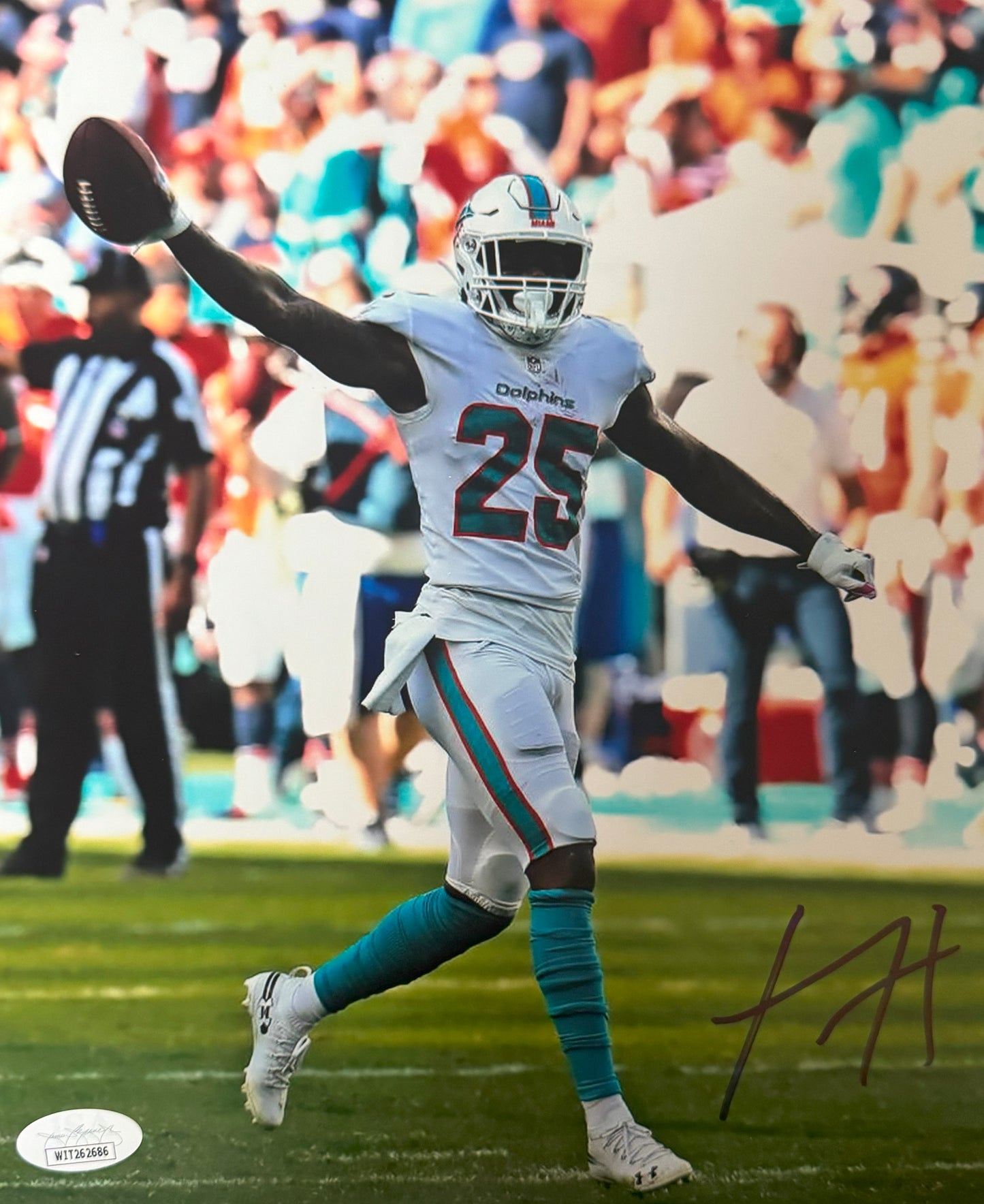 Xavien Howard Miami Autographed Photo 8x10 JSA