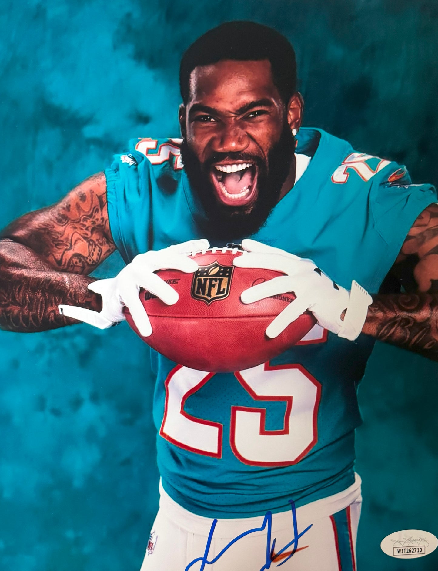 Xavien Howard Miami Autographed Photo 8x10 JSA