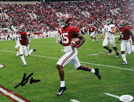 Xavier McKinney Alabama Autographed Photo 8x10 JSA