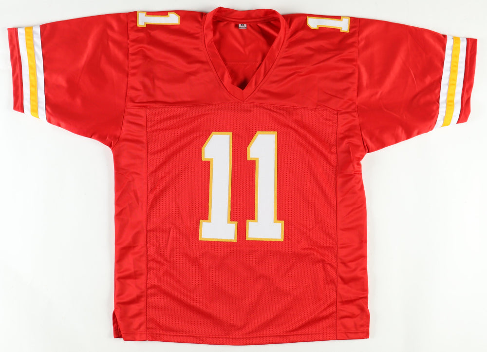 Marques Valdes Scantling Signed Chiefs Custom Autographed Football Jersey (PIA/JSA) Red MVS