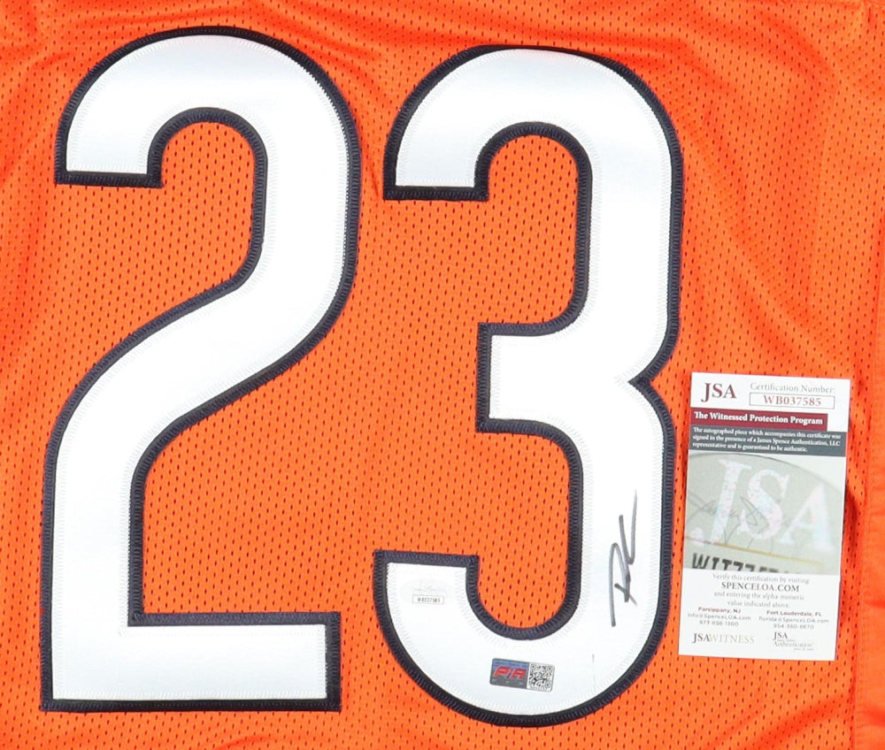 Roschon Johnson Signed Chicago Custom Autographed Football Jersey (PIA/JSA)