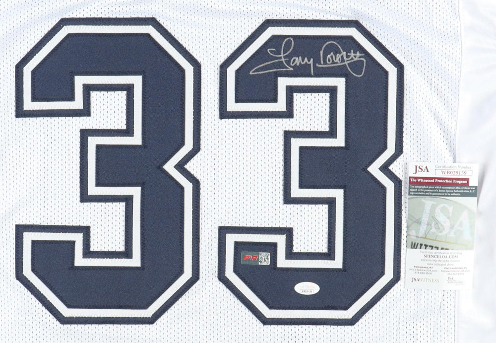 Tony Dorsett Signed Thanksgiving Custom Autographed Football Jersey (PIA/JSA)