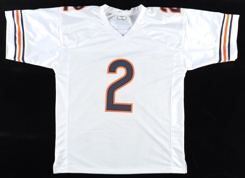 DJ Moore Signed Chicago Custom Autographed Football Jersey (PIA) White