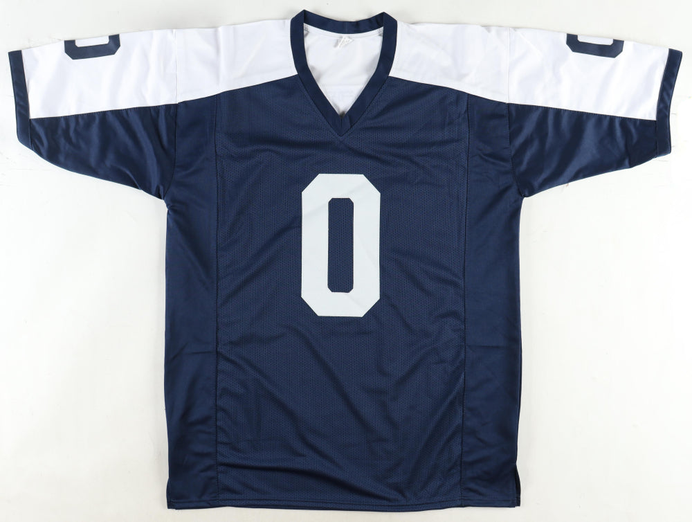 DeMarvion Overshown Signed Thanksgiving Custom Football Autographed Jersey (PIA/JSA)