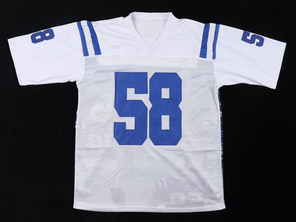 Gray Brackett Signed Colts Custom Autographed Football Jersey (JSA)