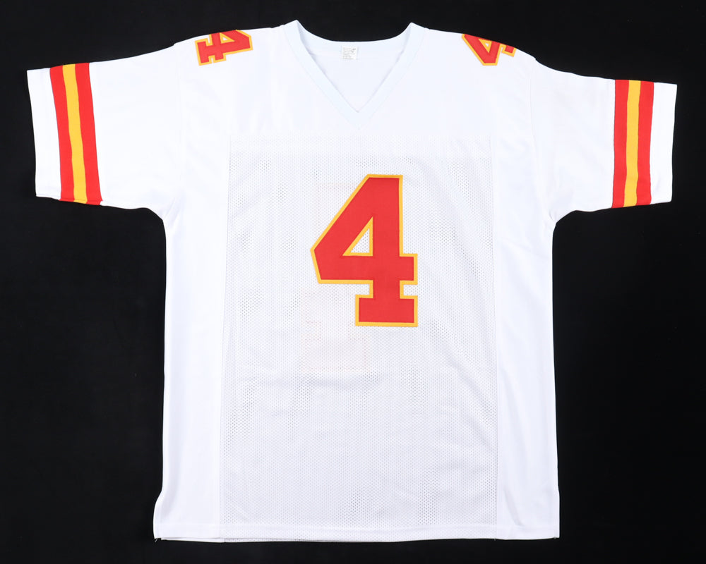 Rashee Rice Signed Kansas City White Custom Football Jersey (JSA) Super Bowl