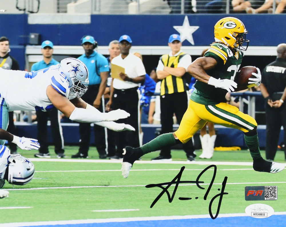 Aaron Jones Green Bay Signed 8x10 Autographed Photo PIA JSA