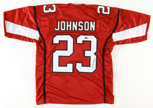 Chris Johnson Arizona Autographed Football Jersey (PIA)