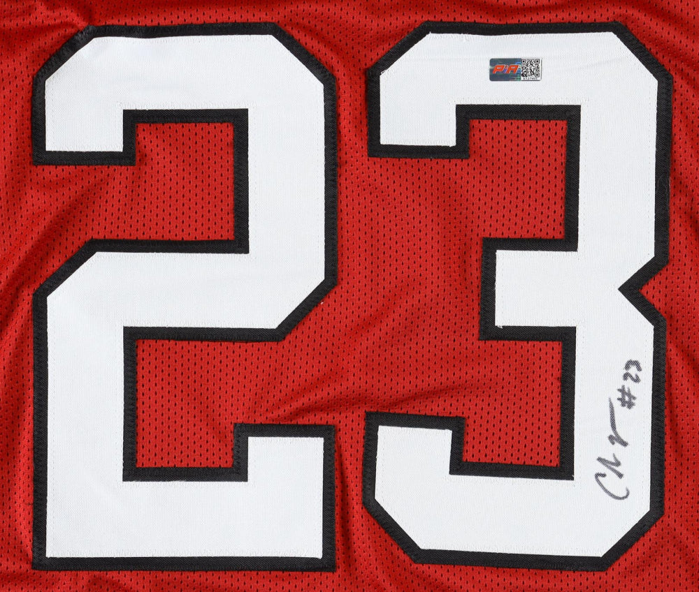 Chris Johnson Arizona Autographed Football Jersey (PIA)