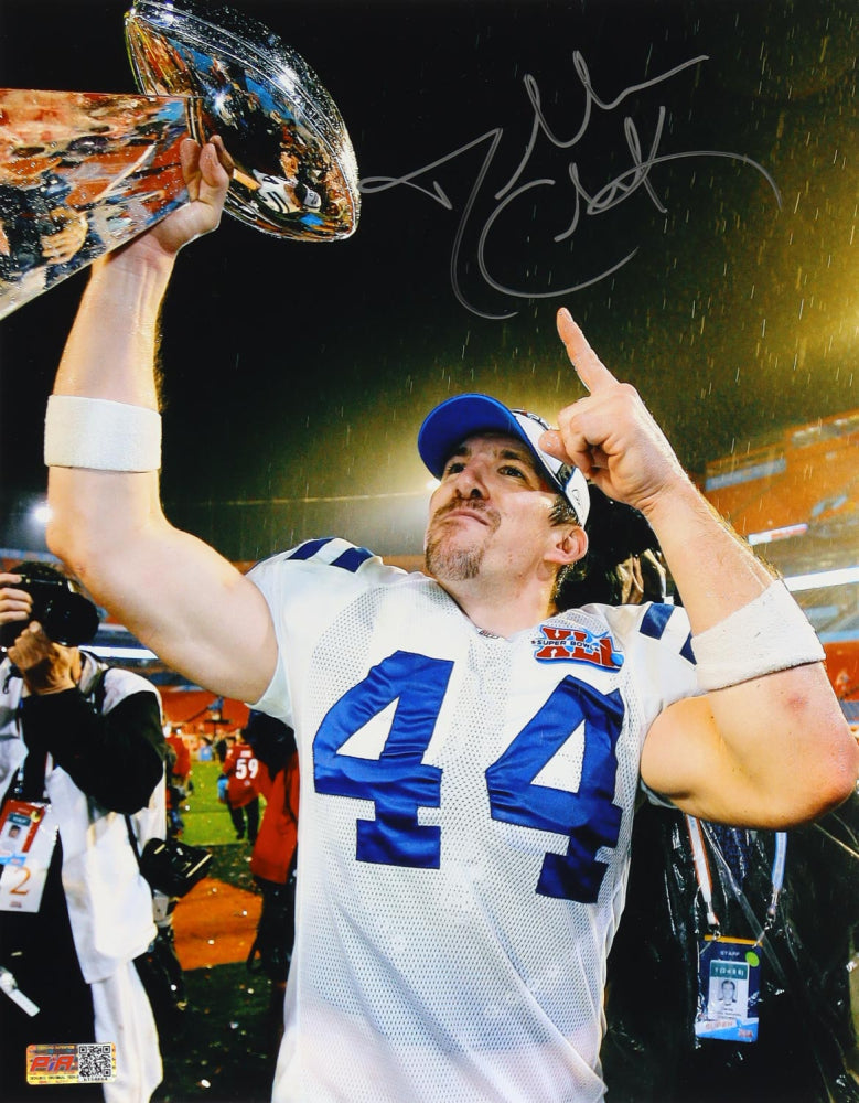 Dallas Clark Indianapolis Signed 11x14 Autographed Photo PIA