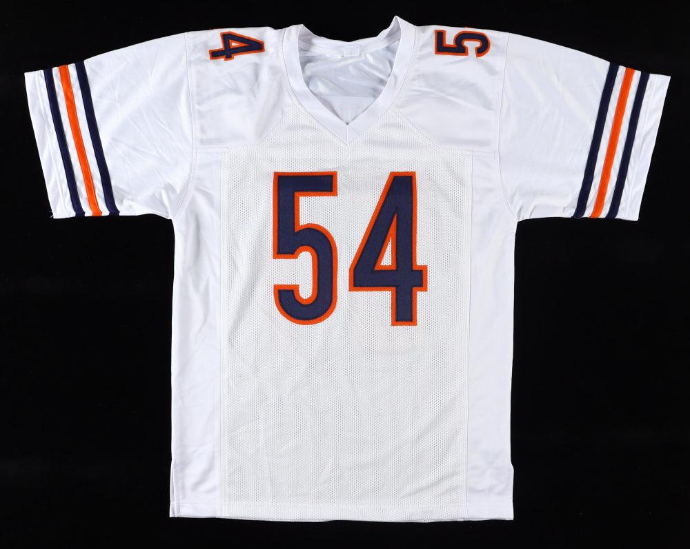 Brian Urlacher Signed Custom Chicago White Jersey (PIA)