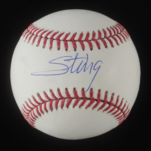Sting Signed WWE Autographed Baseball (PIA)