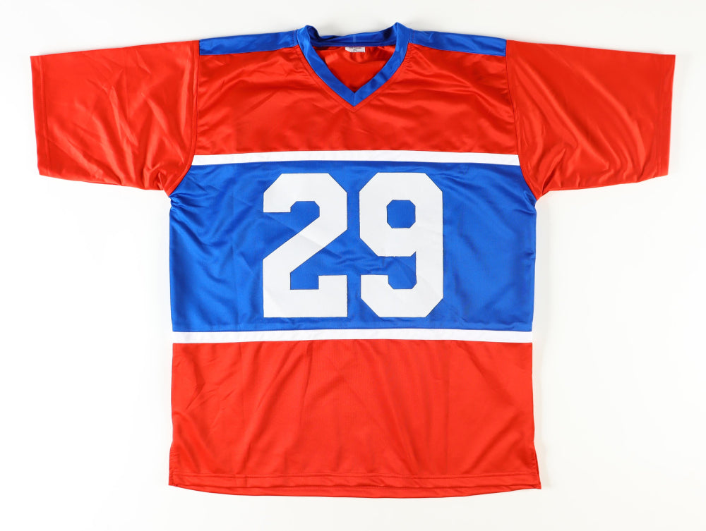 Tyrone Tracy Jr Signed New York Throwback Jersey (PIA)