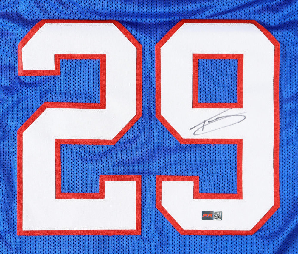 Tyrone Tracy Jr Signed New York Legacy Jersey (PIA)