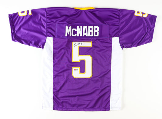 Donovan McNabb Signed Minnesota Purple Football Jersey (PIA)