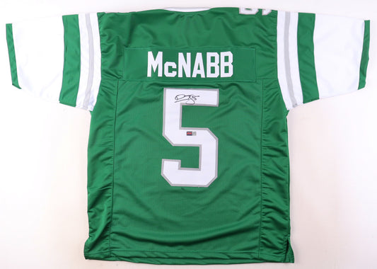 Donovan McNabb Signed New York Green Football Jersey (PIA)