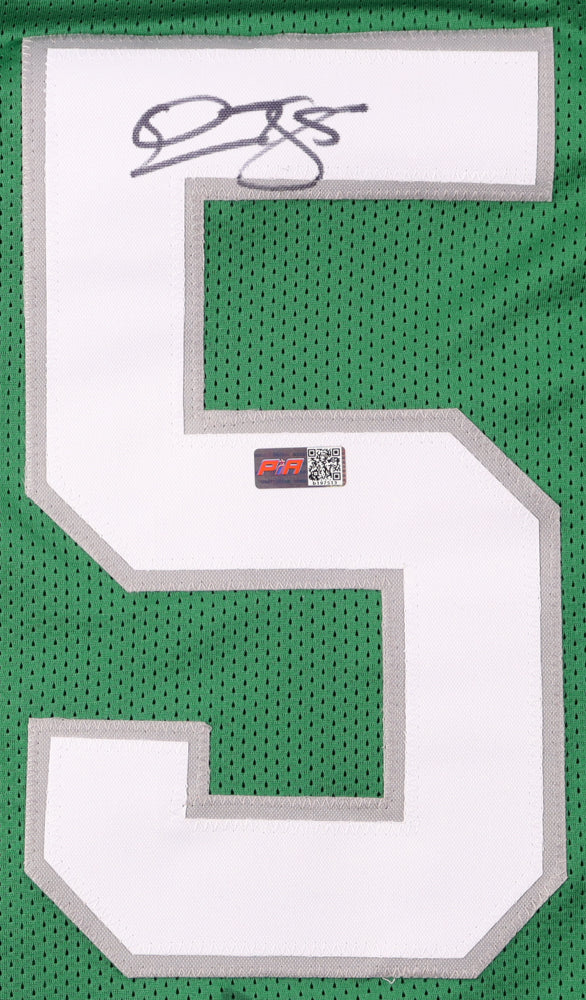 Donovan McNabb Signed New York Green Football Jersey (PIA)