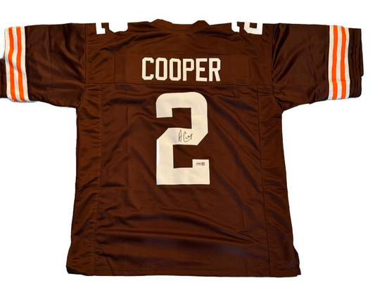Amari Cooper Signed Cleveland Football Jersey (PIA) Brown