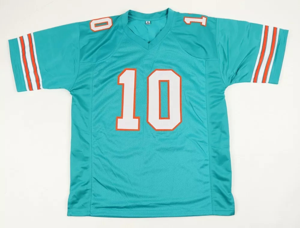 Tyreek Hill Custom Miami Autographed Football Jersey (JSA)