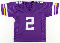 Alexander Mattison Signed Minnesota Custom Football Jersey (PIA)