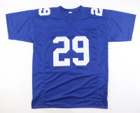 Xavier McKinney Signed New York Custom White Football Jersey (JSA)
