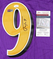 Justin Tucker Signed Baltimore Custom Football Jersey (PIA)
