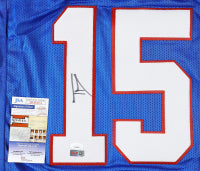 Tommy DeVito Signed New York Custom Home Football Jersey (PIA)