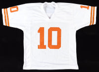 Vince Young Autograph Texas Custom Football Jersey (PIA)