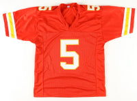 Marquise Hollywood Brown Autograph Kansas City Football Jersey (PIA)
