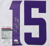 Joshua Dobbs Autographed Minnesota Custom Football White Jersey (PIA)