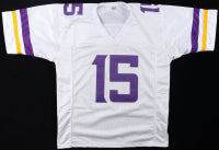 Joshua Dobbs Autographed Minnesota Custom Football White Jersey (PIA)