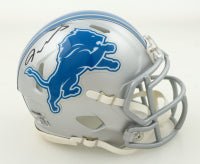 Jameson Williams Detroit Blue Signed Mini Football Helmet (PIA)