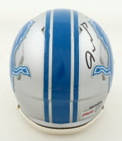 Jameson Williams Detroit Blue Signed Mini Football Helmet (PIA)