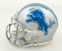 Jameson Williams Detroit Blue Signed Mini Football Helmet (PIA)