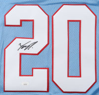 Tony Pollard Signed Tennessee Custom White Football Jersey (JSA)