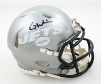 Garrett Wilson Signed New York Flash Mini Football Helmet (PIA)