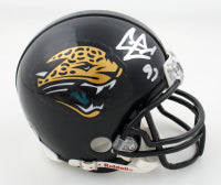 Calais Campbell Signed Jacksonville Speed Mini Football Helmet (PIA)