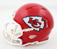 Rashee Rice & Hollywood Brown Signed Kansas City Speed Mini Football Helmet (PIA)