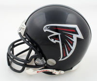 Calais Campbell Signed Atlanta Speed Mini Football Helmet (PIA)