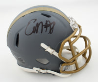Elijah Moore Signed Cleveland Speed Mini Football Helmet (PIA)