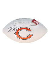 D'Andre Swift Autographed Logo Football Signed Chicago (PIA)