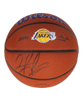 Dennis Rodman Autographed Basketball Lakers Signed Basketball (PIA)